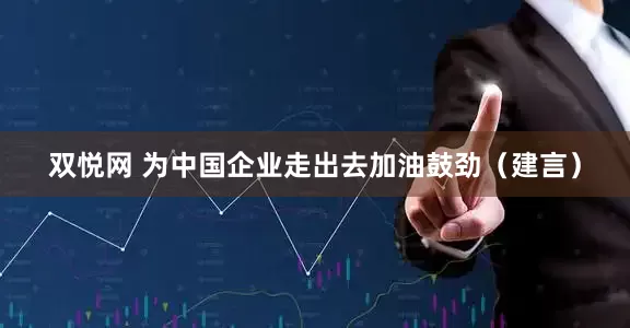 双悦网 为中国企业走出去加油鼓劲（建言）